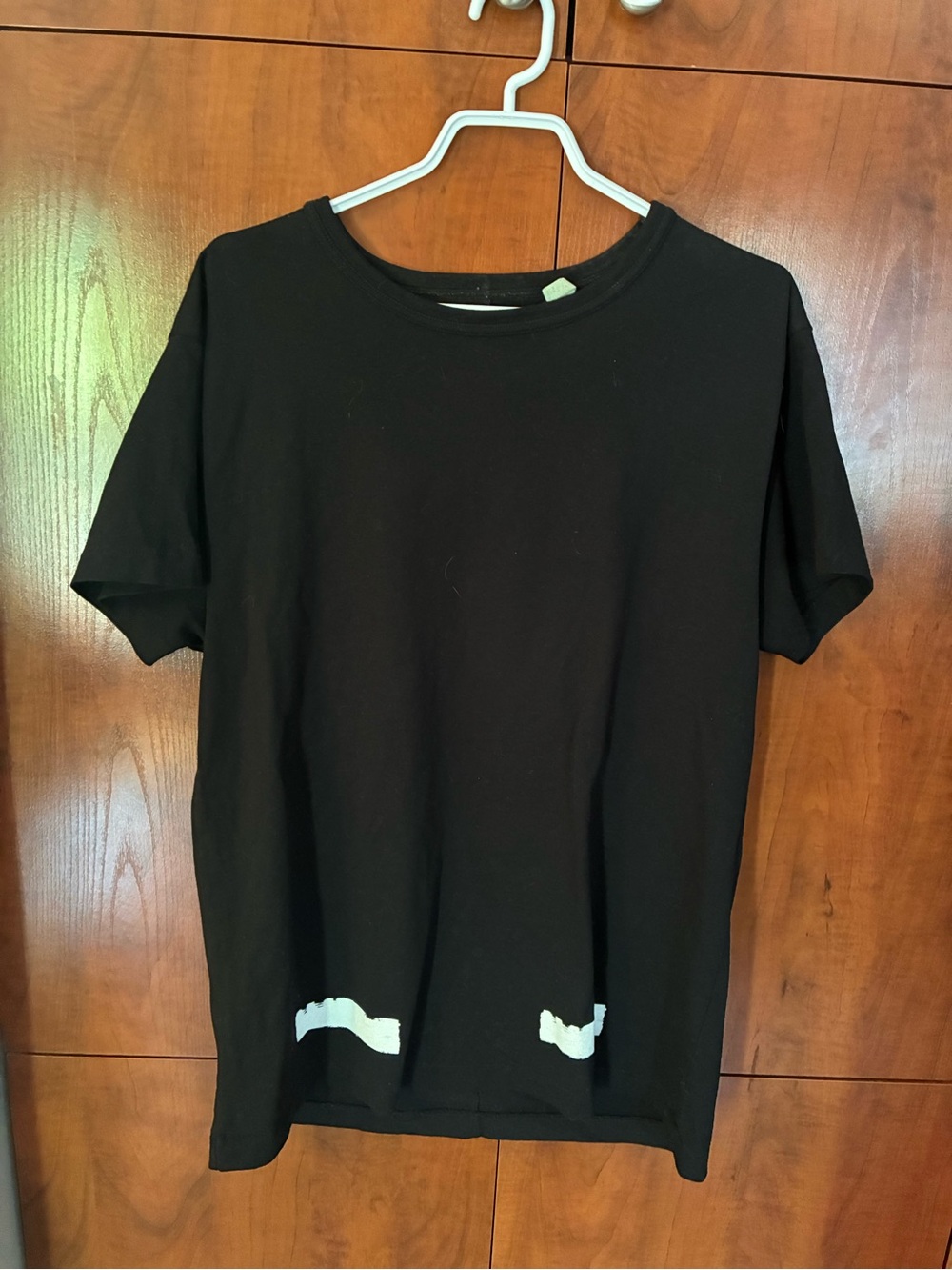 Off-White Oversized Black T Shirt